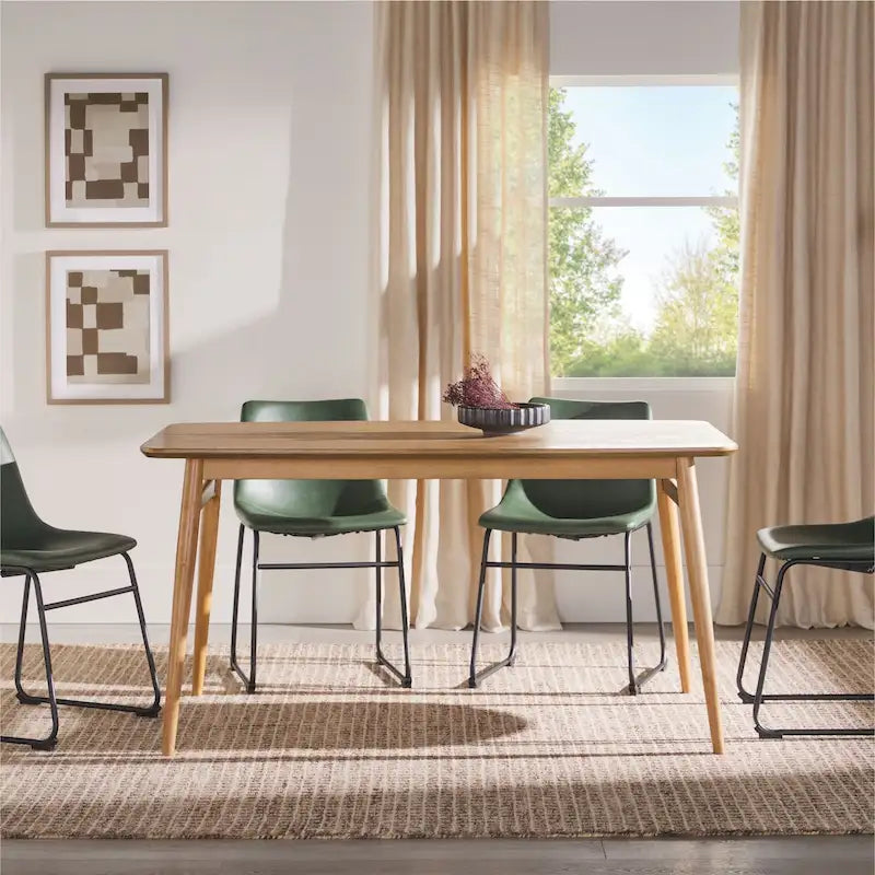 Table à manger en bois Mid-Century Modern 59