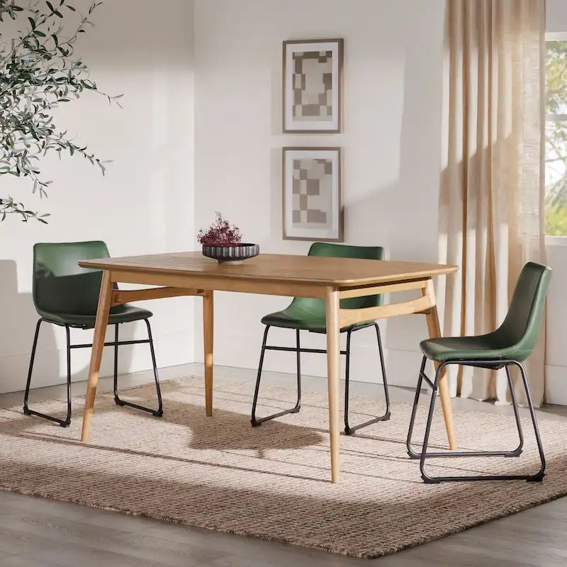 Table à manger en bois Mid-Century Modern 59