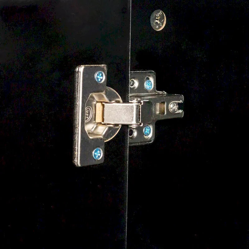 Meuble TV moderne avec portes et étagères