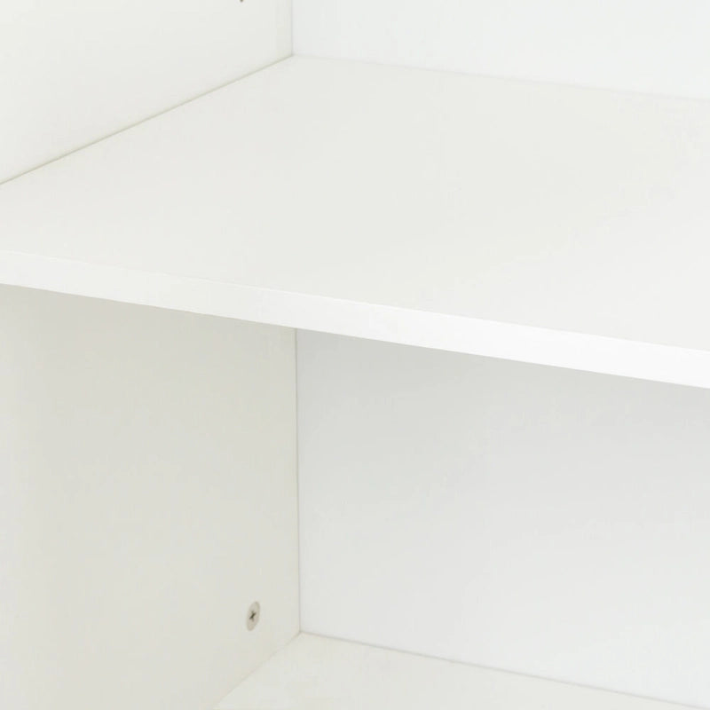 Meuble TV moderne avec portes et étagères