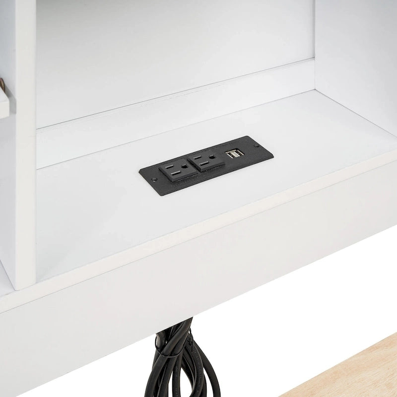 Cadre de lit plateforme en pin avec 3 tiroirs et lit gigogne