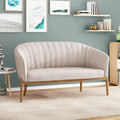 Causeuse glamour moderne du milieu du siècle