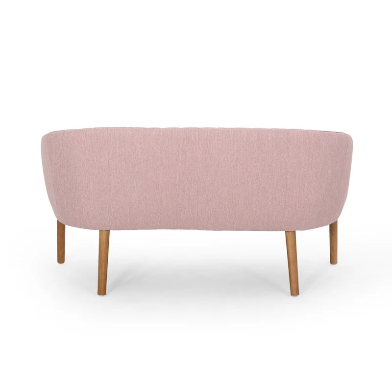Causeuse glamour moderne du milieu du siècle