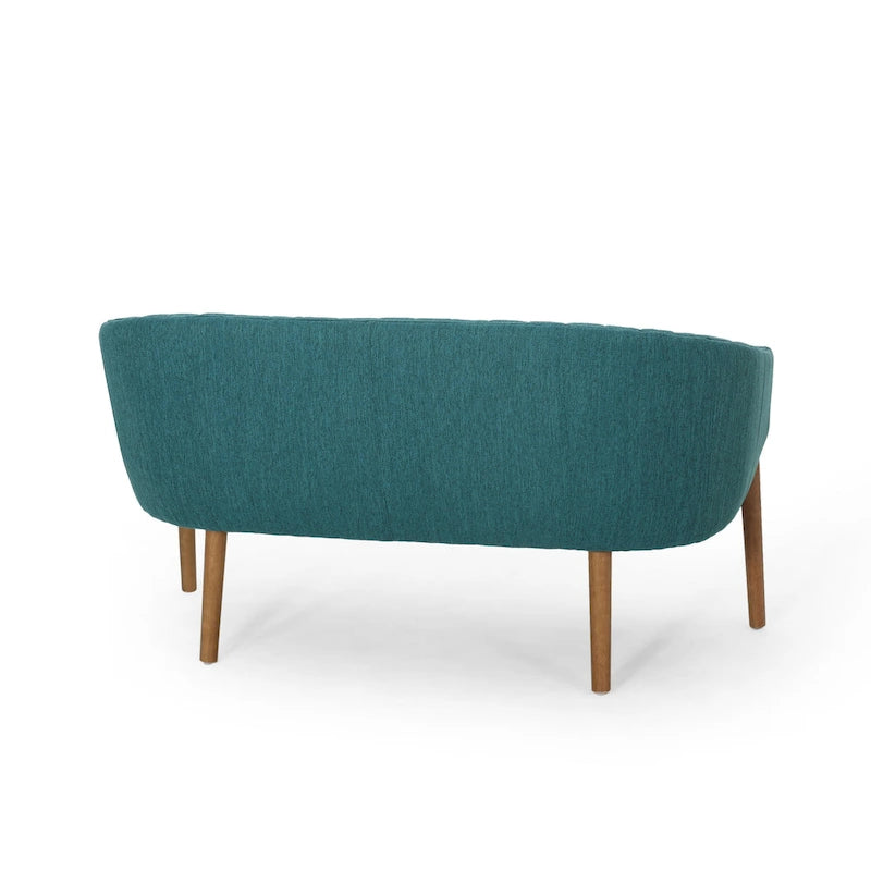 Causeuse glamour moderne du milieu du siècle