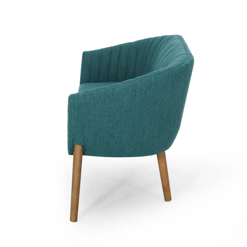 Causeuse glamour moderne du milieu du siècle