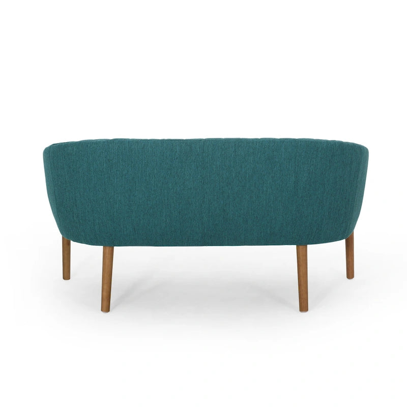 Causeuse glamour moderne du milieu du siècle