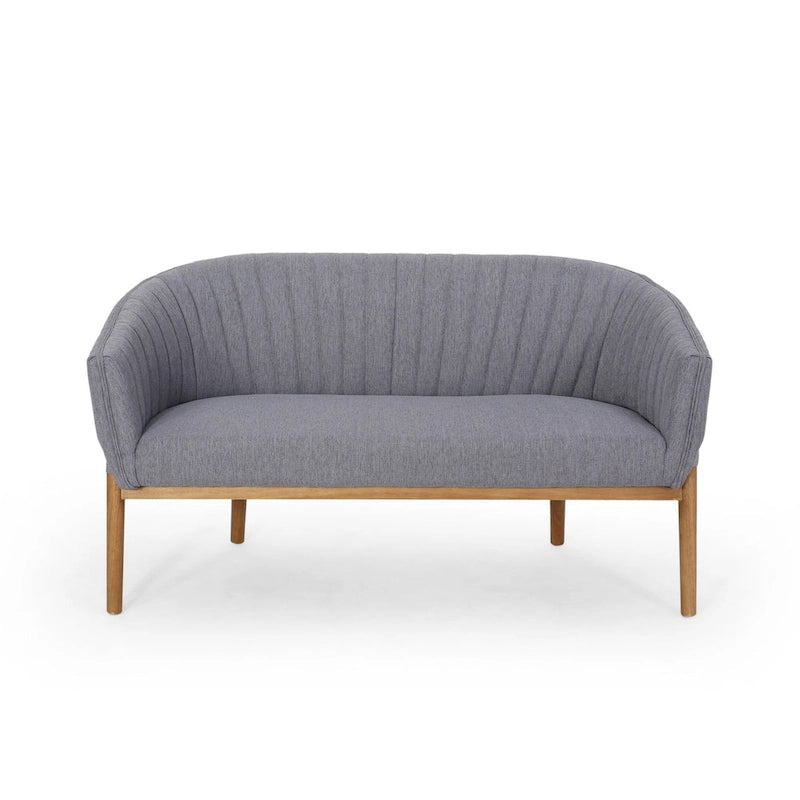 Causeuse glamour moderne du milieu du siècle