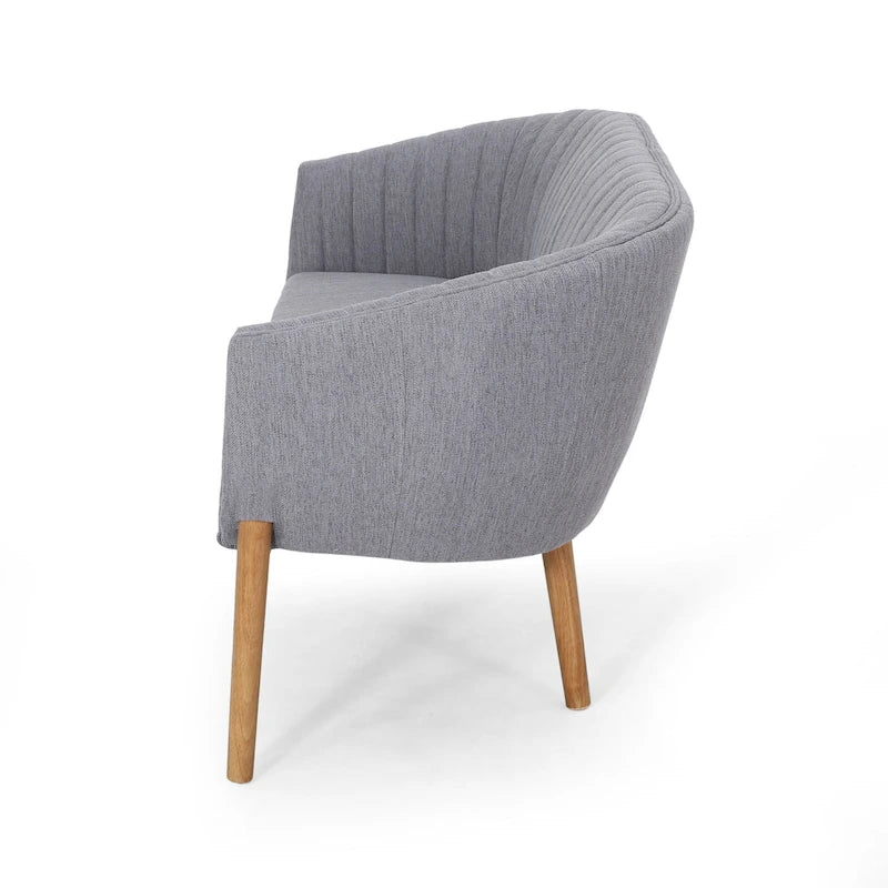 Causeuse glamour moderne du milieu du siècle