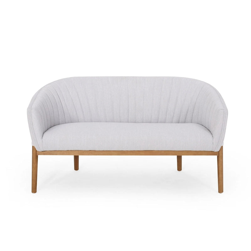Causeuse glamour moderne du milieu du siècle