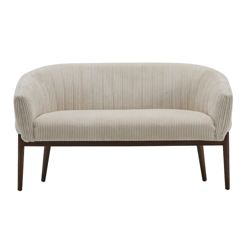 Causeuse glamour moderne du milieu du siècle