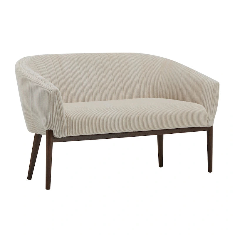 Causeuse glamour moderne du milieu du siècle