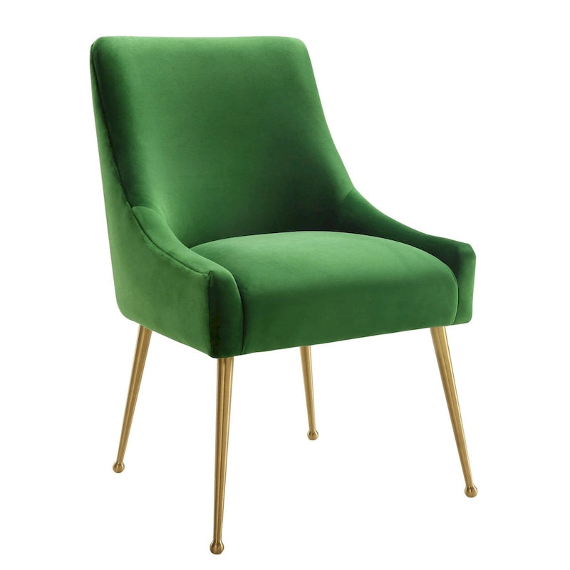 Fauteuil d'appoint en velours