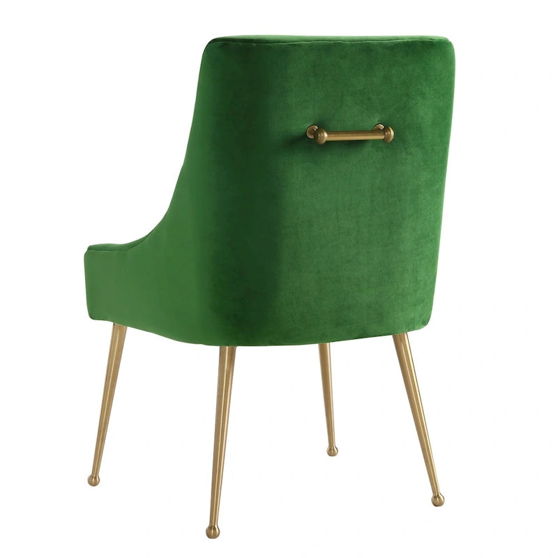 Fauteuil d'appoint en velours