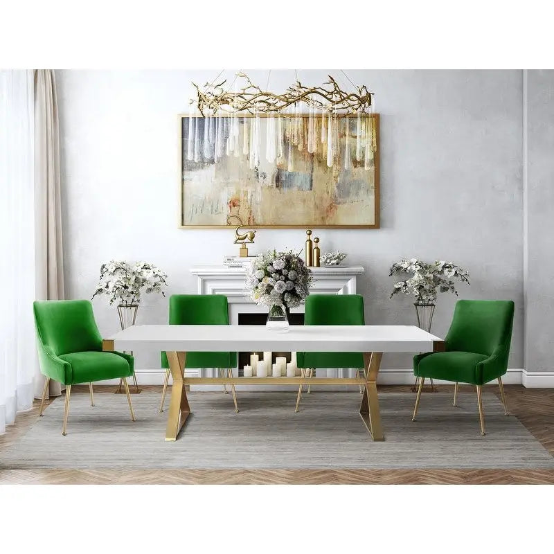 Fauteuil d'appoint en velours