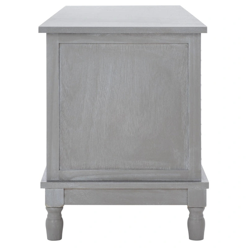 Meuble TV 2 portes, 1 étagère - 47 L x 16 P x 20 H - 47Lx16Px20H