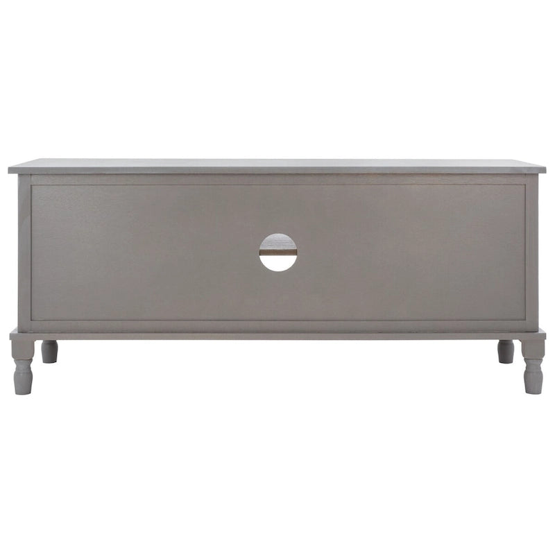 Meuble TV 2 portes, 1 étagère - 47 L x 16 P x 20 H - 47Lx16Px20H