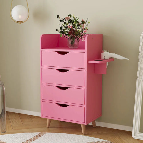 4 -Layer Salon Storage Cabinet