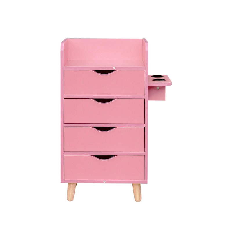 Meuble de Rangement de Salon à 4 Niveaux