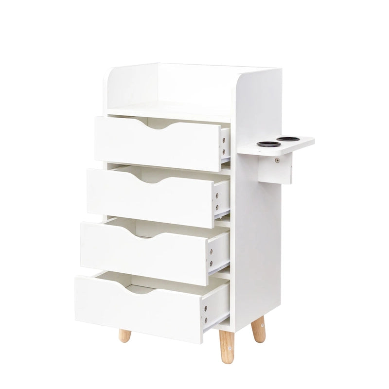 Meuble de Rangement de Salon à 4 Niveaux
