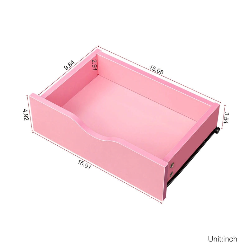 Meuble de Rangement de Salon à 4 Niveaux